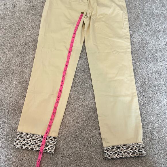Brooks Brothers Women's Natalie Fit Light Cream Trouser Size 4‎ - Picture 9 of 11